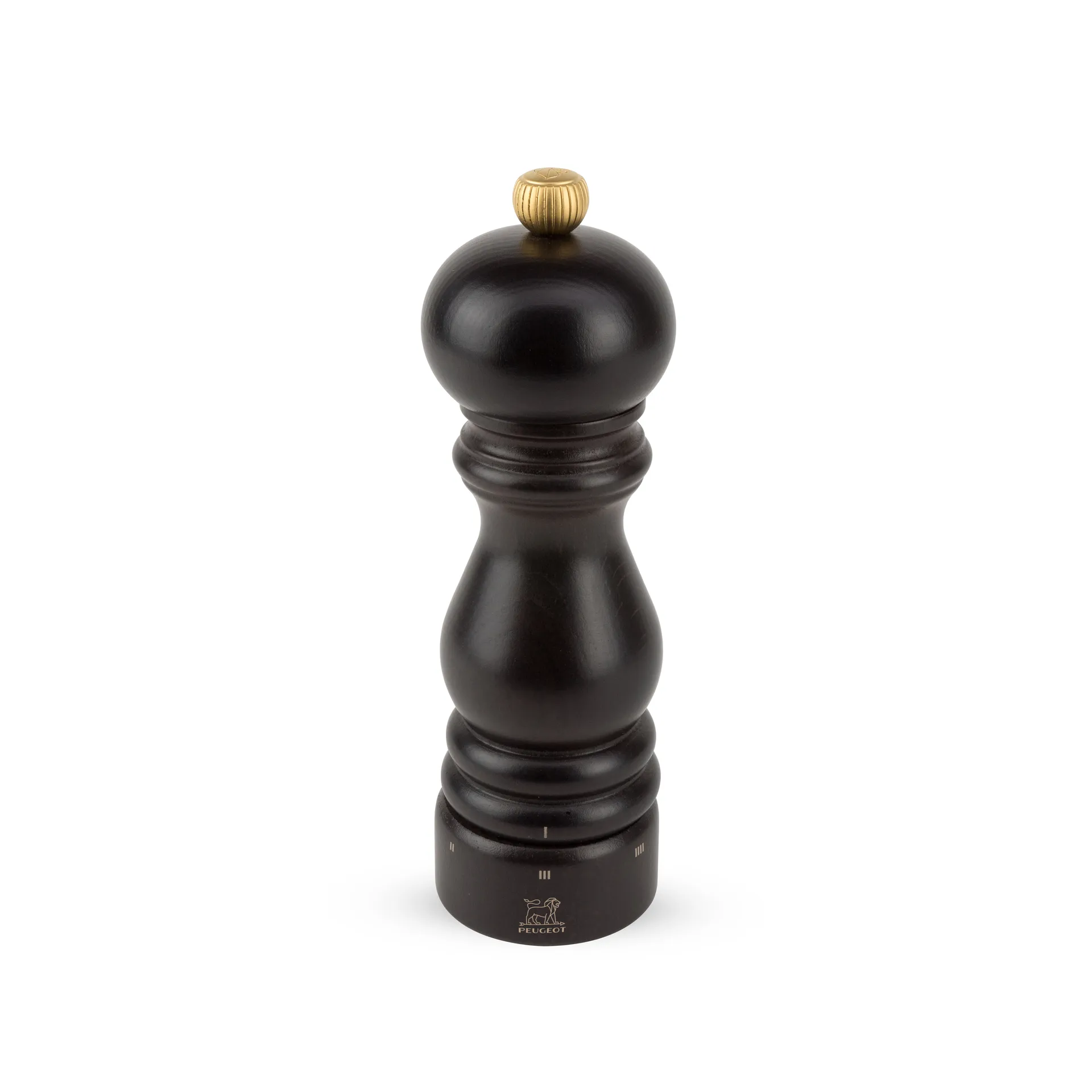 Młynek do soli Paris 18 cm, czekolada (brązowa) Peugeot