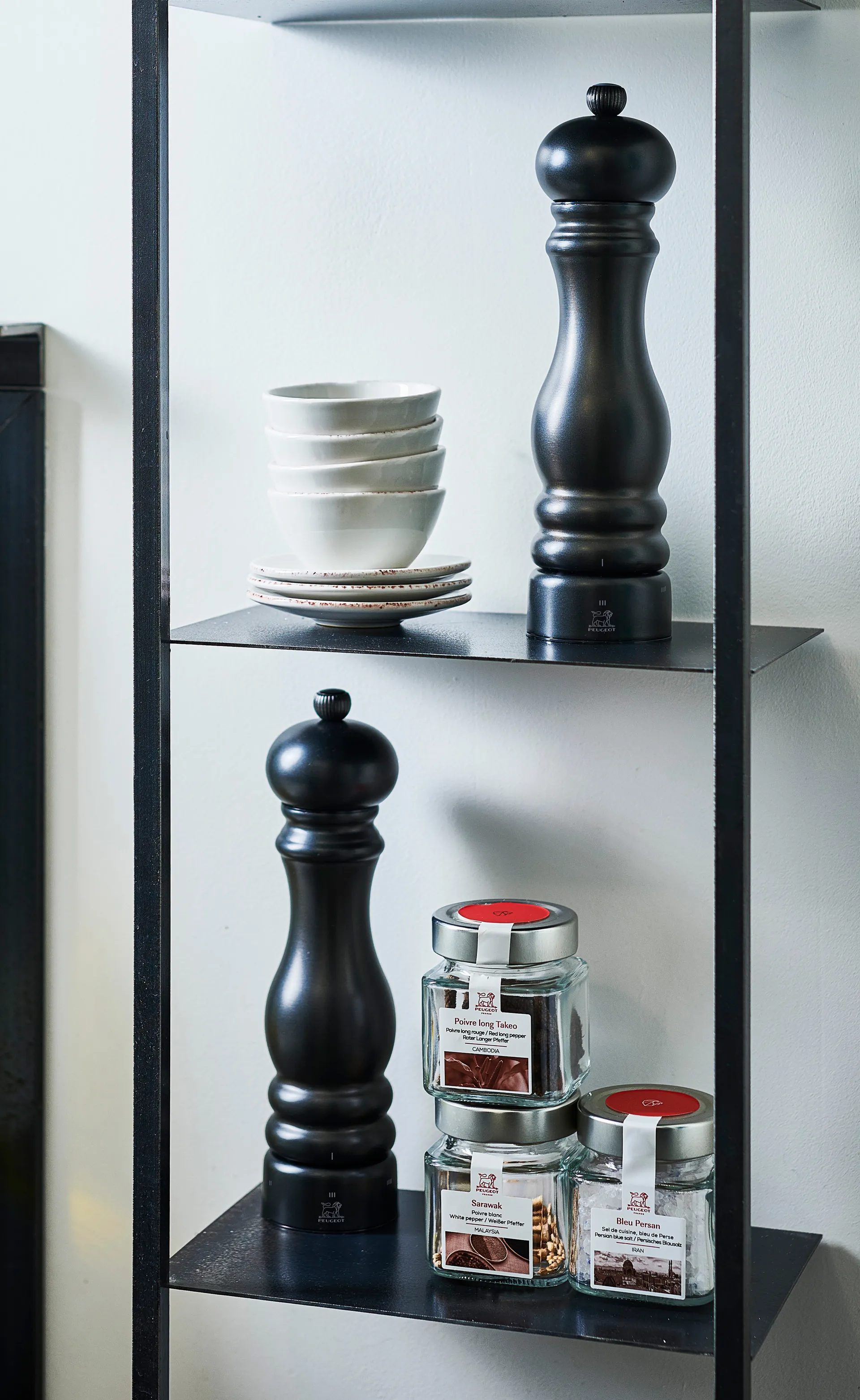 Młynek do soli Paris Chef u'Select Z 22 cm, Carbon Peugeot