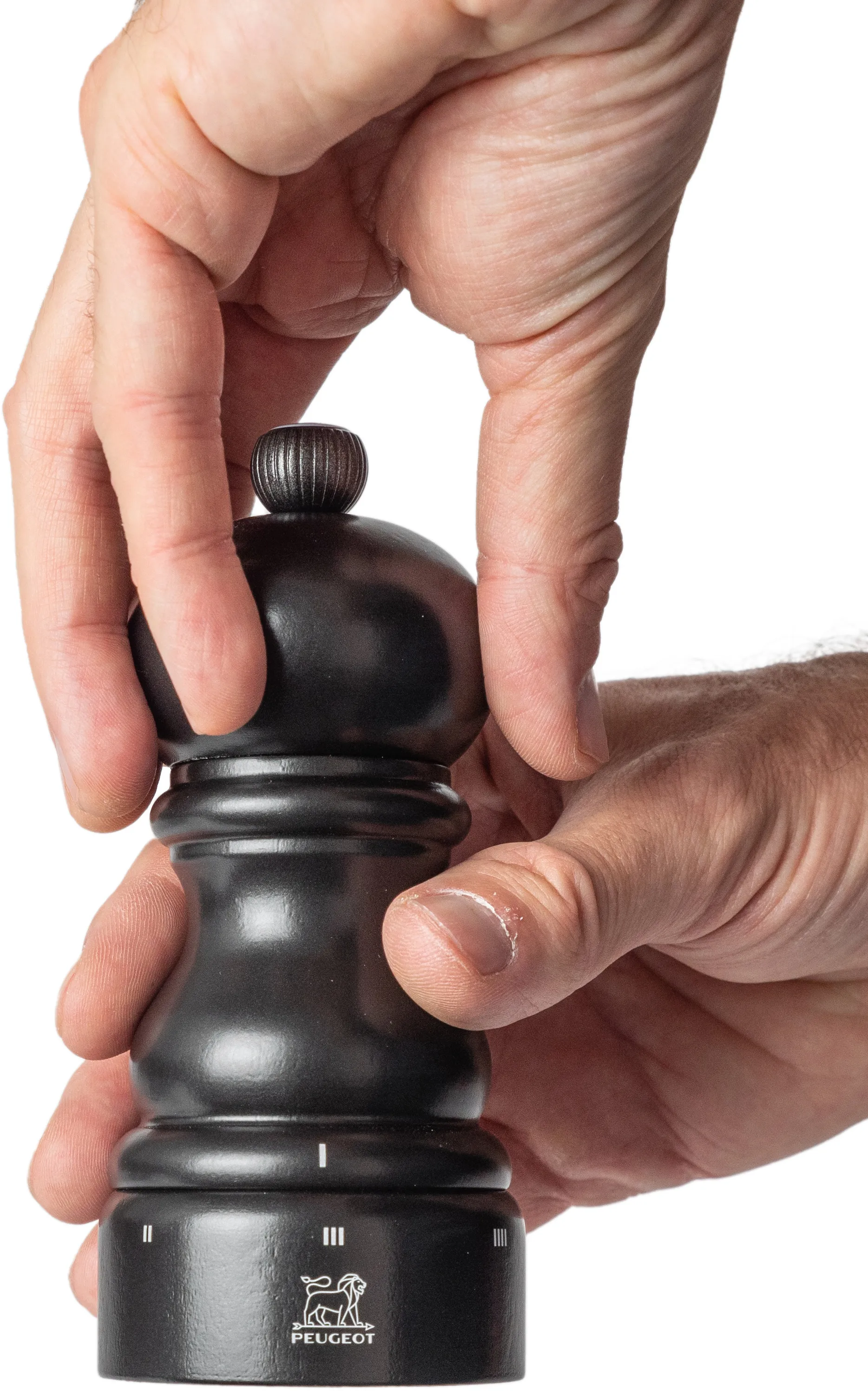 Młynek do soli Paris u'Select Z 12 cm, Satin black Peugeot