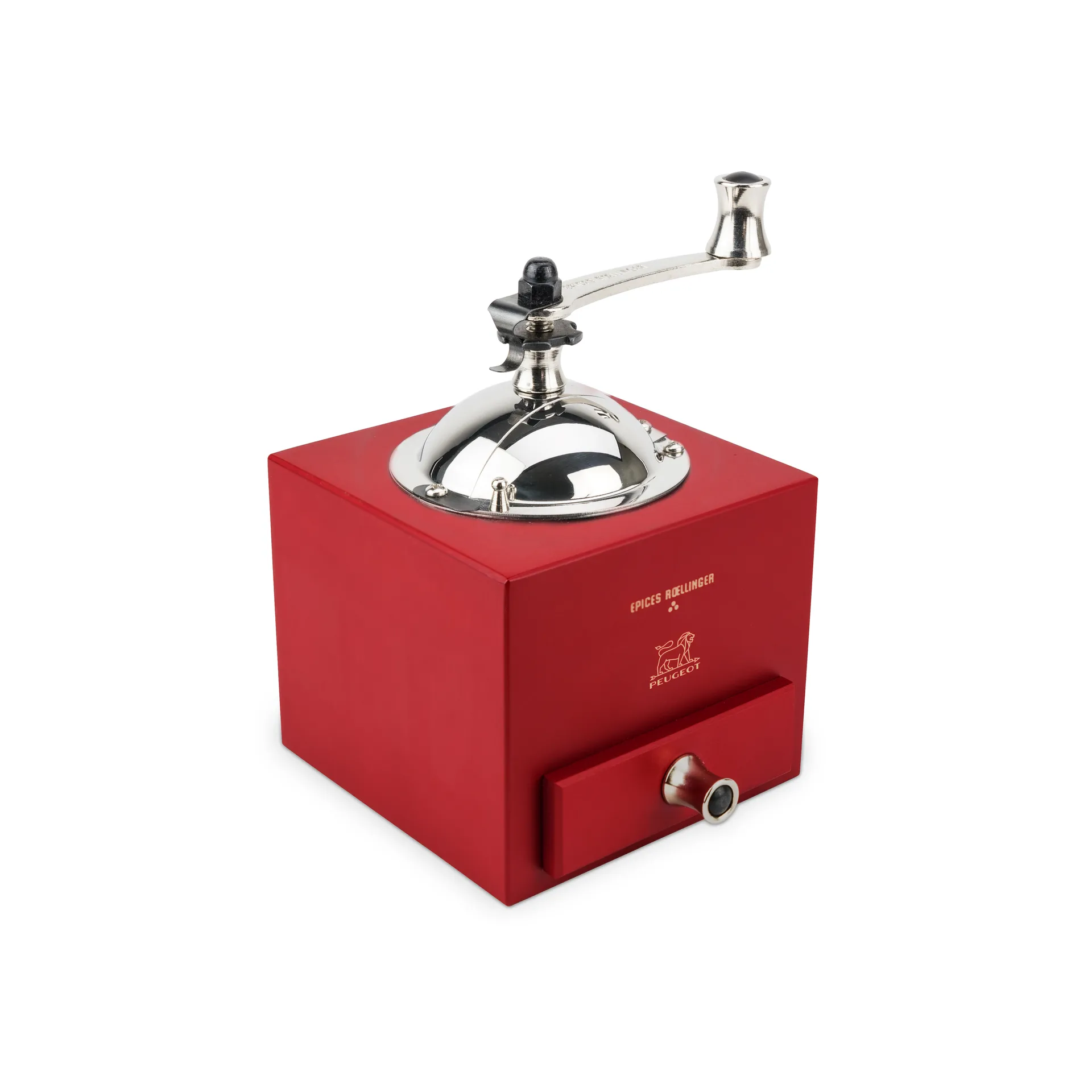 Roellinger ręczny młynek do pieprzu, Czerwony Peugeot