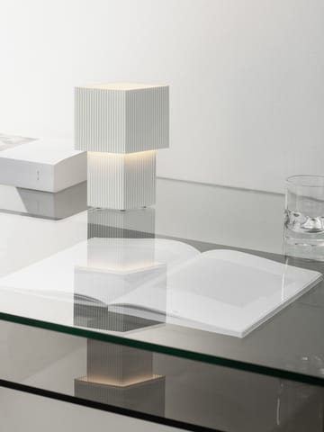 Bezprzewodowa lampa stołowa Romb Mini 19 cm - Cotton - Pholc