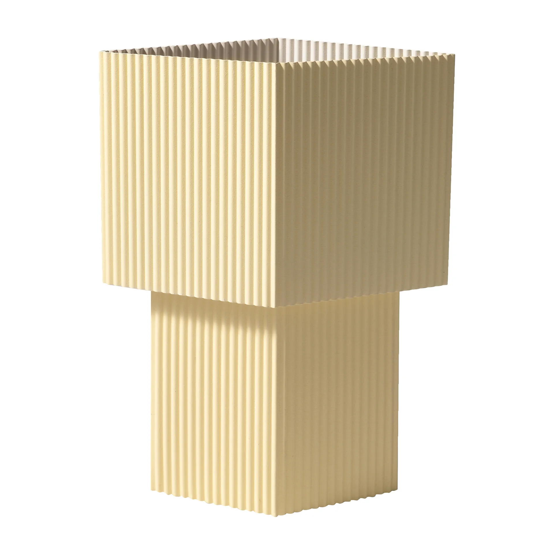 Bezprzewodowa lampa stołowa Romb Mini 19 cm, Wanilia Pholc