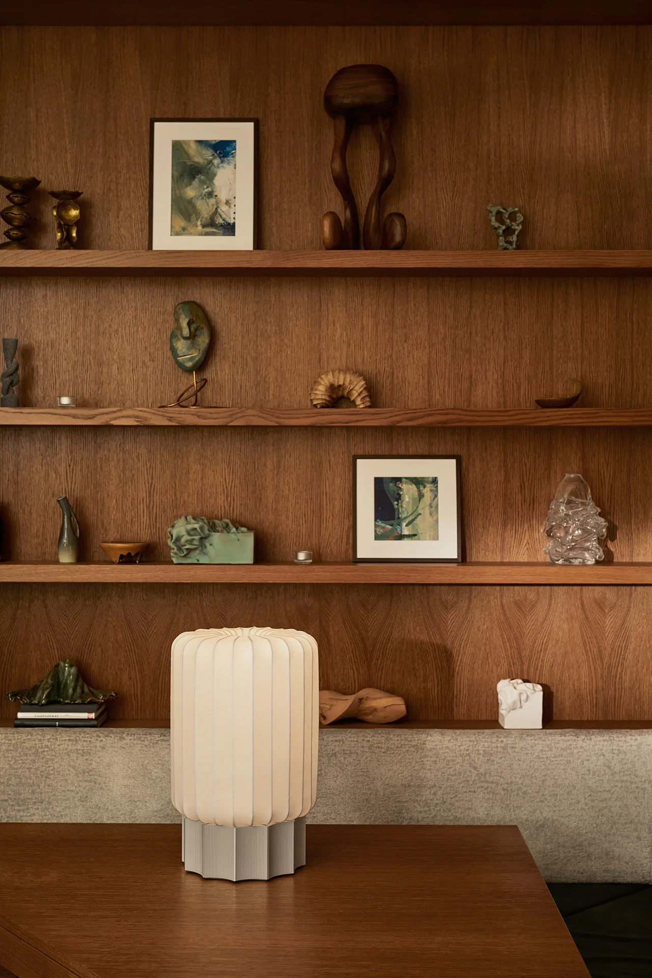 Lampa podłogowa/stołowa Half Meter, White Pholc