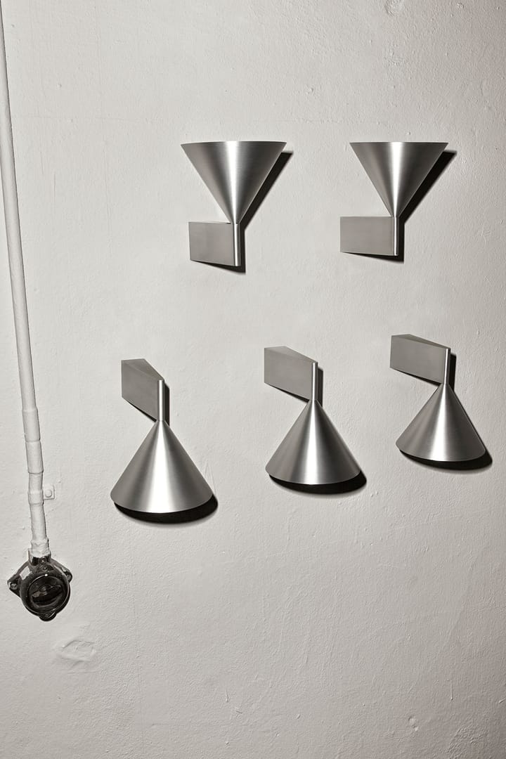Lampa ścienna Apollo 14, Aluminium Pholc