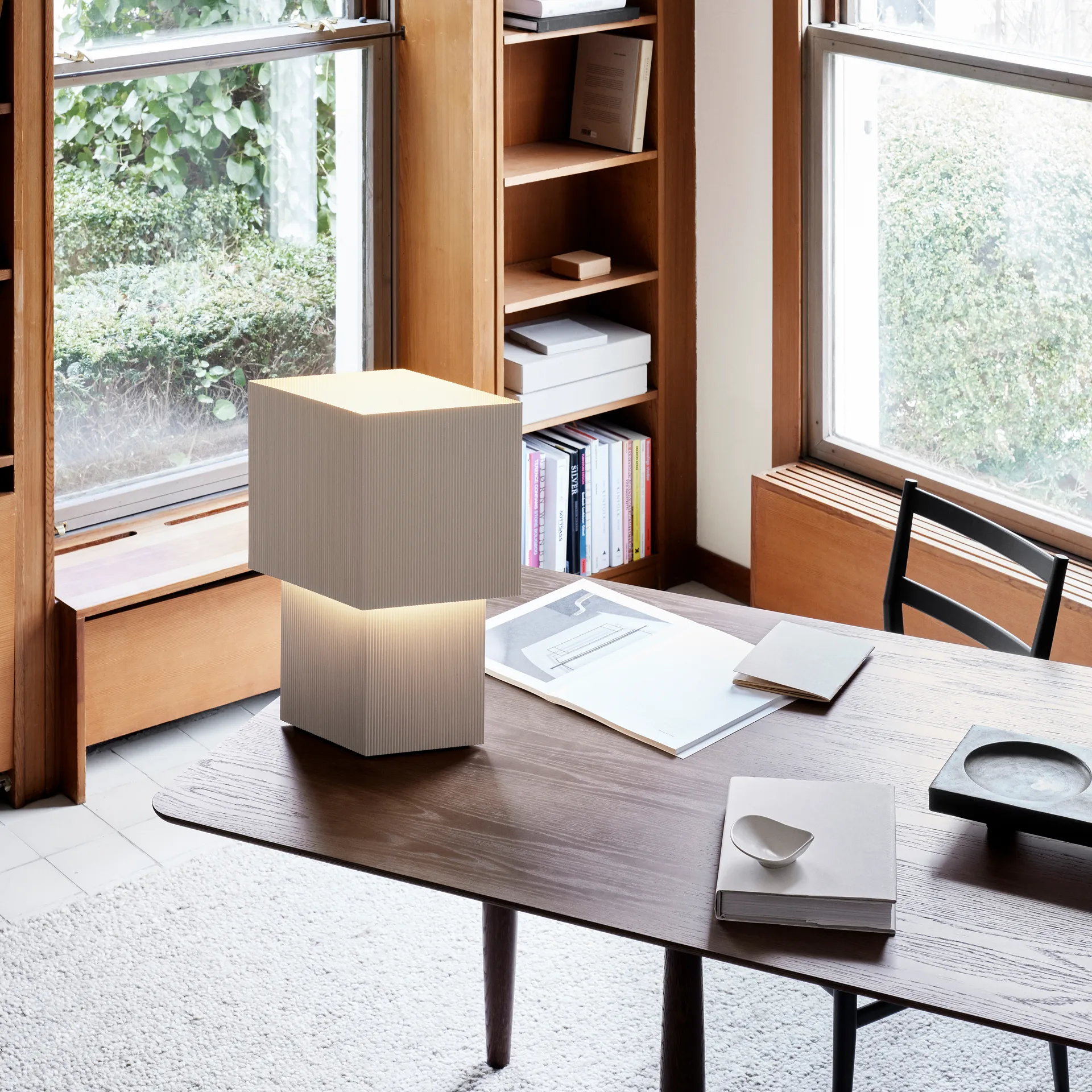 Lampa stołowa Romb 48, Cotton Pholc