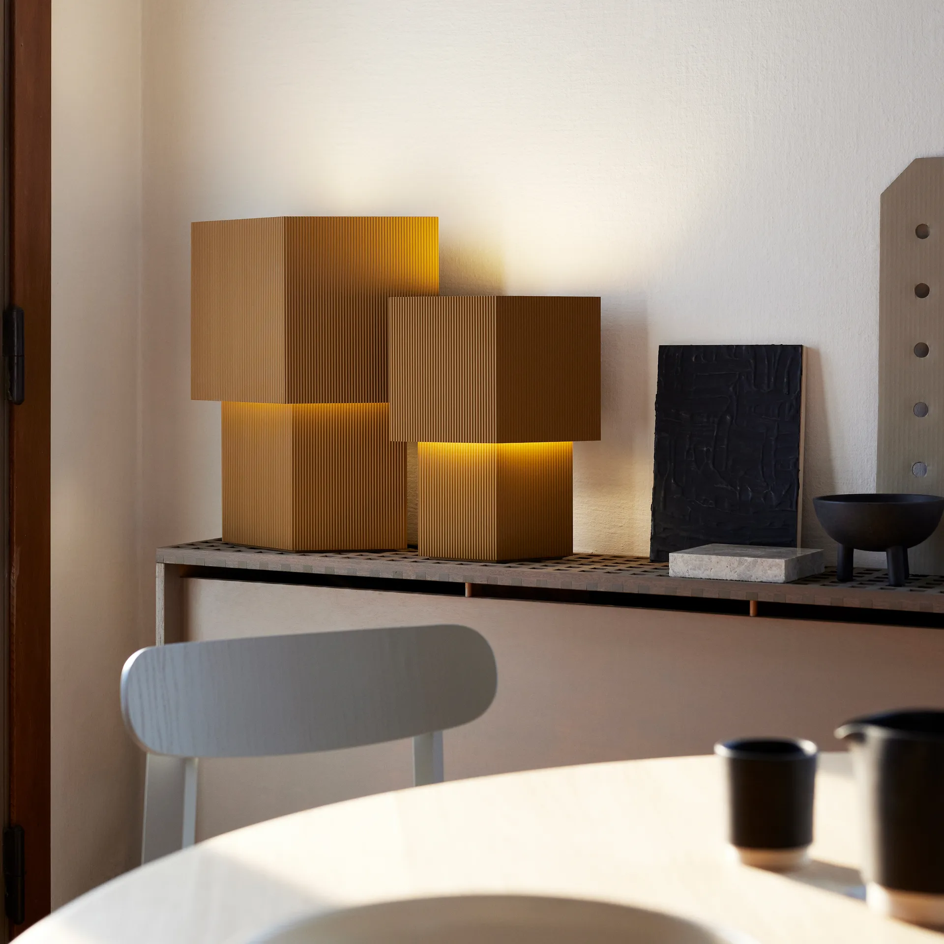 Lampa stołowa Romb 48, Cumin Pholc