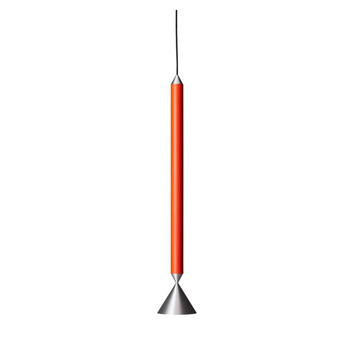 Lampa sufitowa Apollo 59 - Red orange-aluminium - Pholc