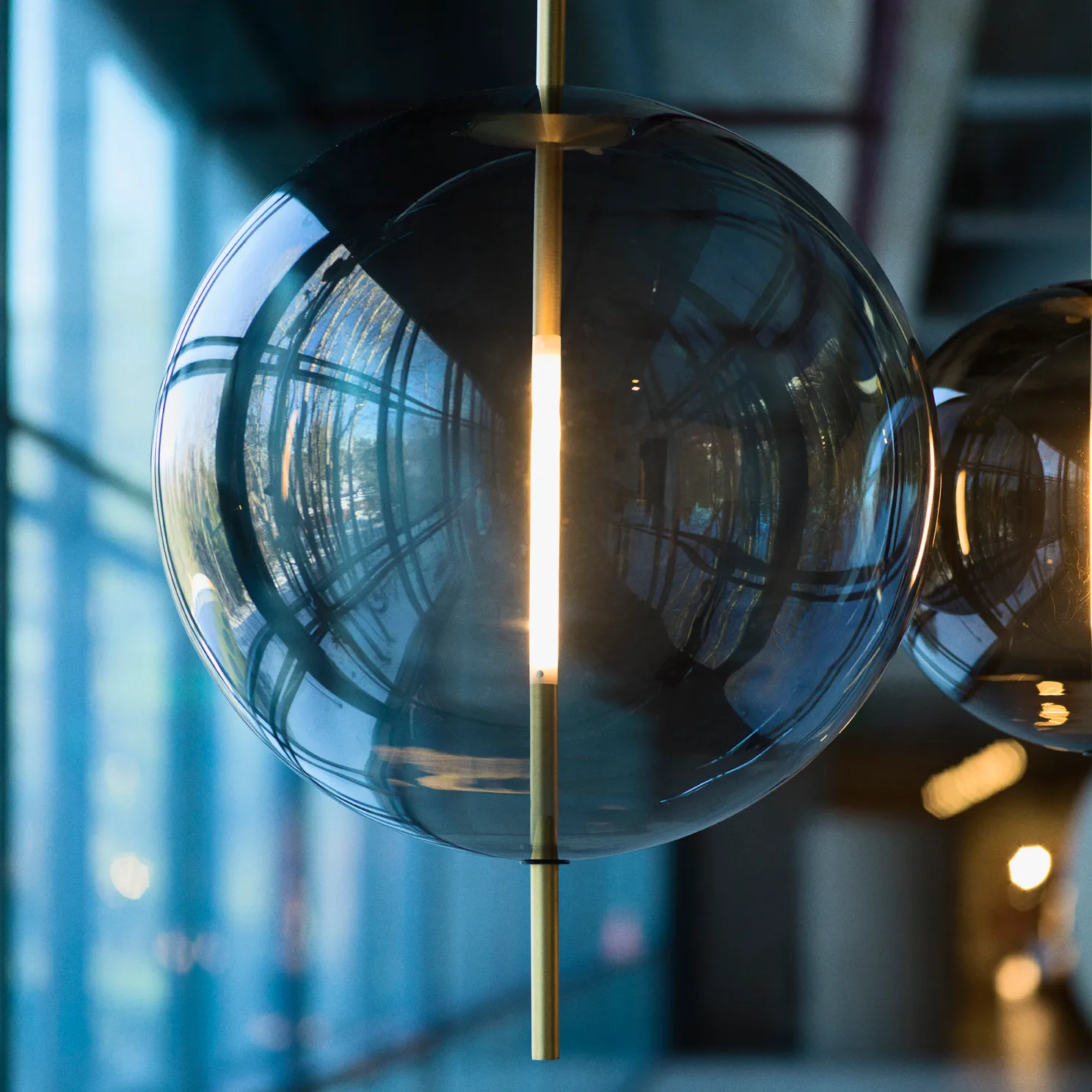 Lampa sufitowa Kandinsky 45, Smoked grey Pholc