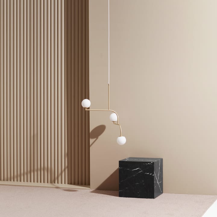 Lampa sufitowa Mobil 70, mosiądz Pholc