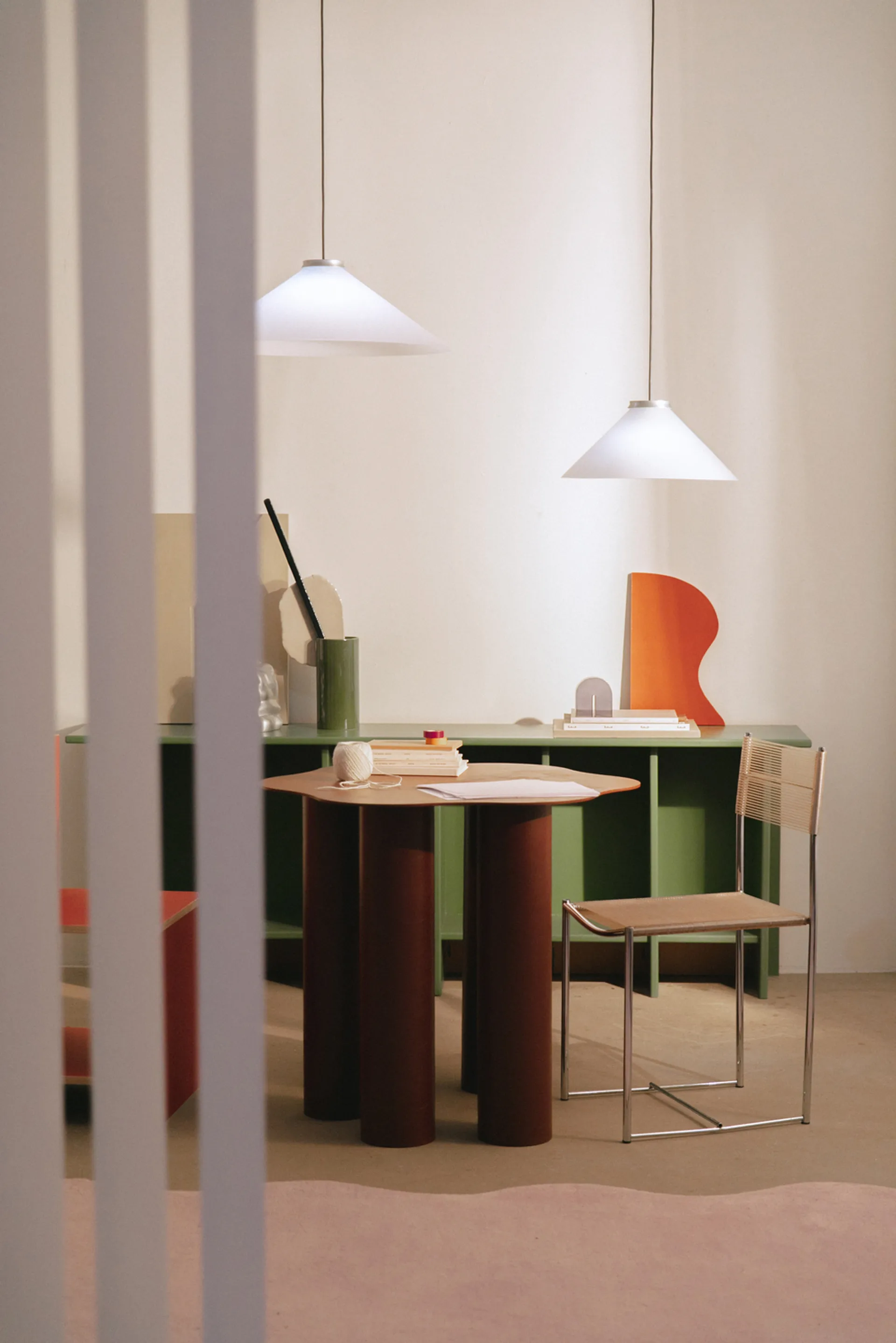 Lampa wisząca Aline 40, Aluminium  Pholc