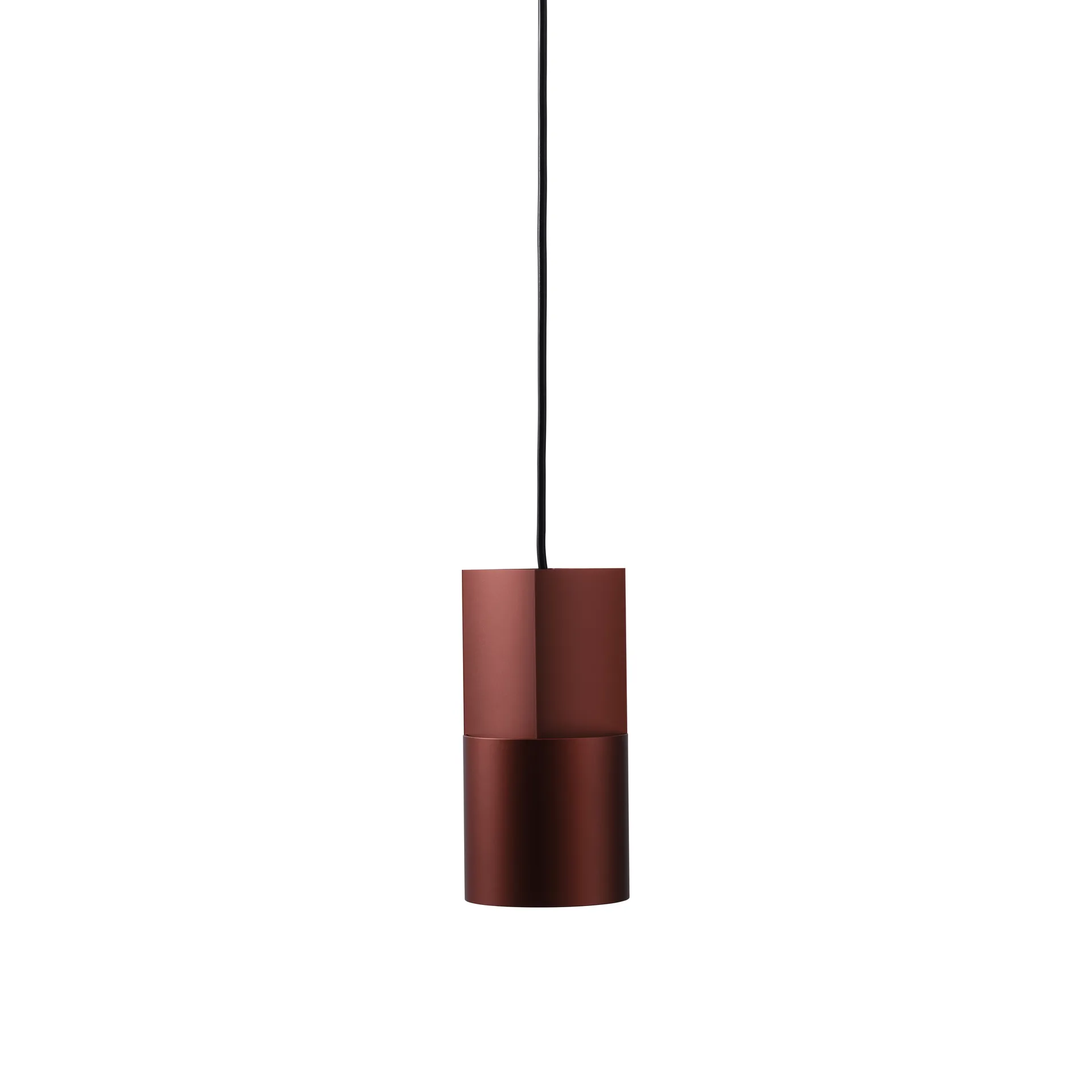 Lampa wisząca Concave 10, Oxide (czerwony) Pholc