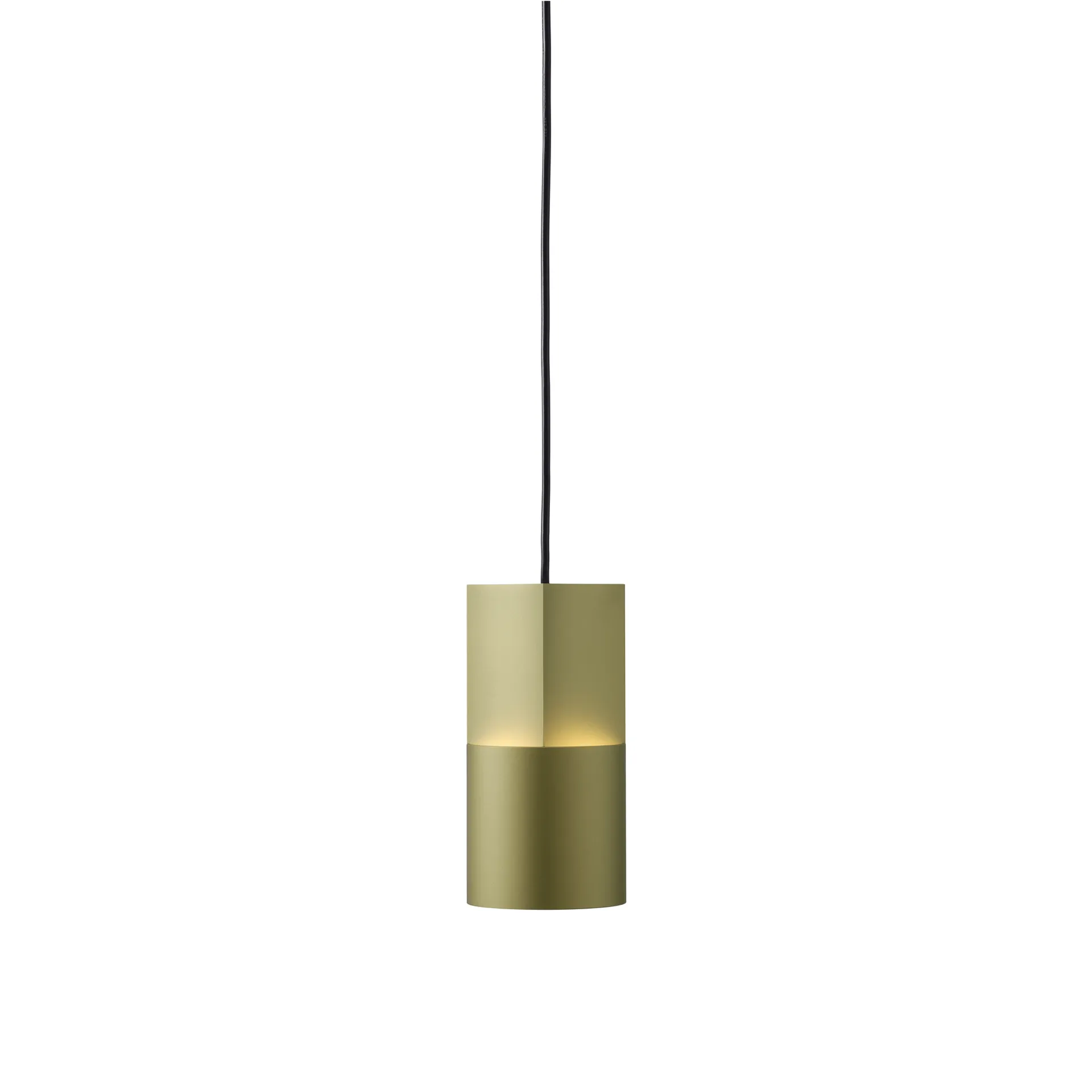 Lampa wisząca Concave 10, Stem (zielony) Pholc