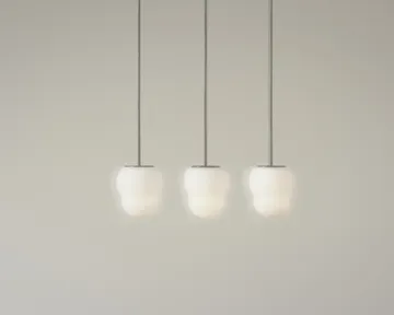 Lampa wisząca Fall 10 - Biały - Pholc