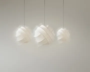 Lampa wisząca Turner 80 - Biały - Pholc