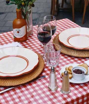 Bistro talerz - Czerwony, 28 cm - Pick a Poppy
