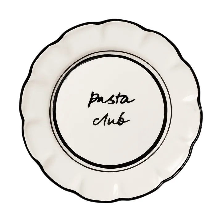 Bistro talerz do sałatek - Black, 21,5 cm - Pick a Poppy