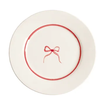 Bow talerz do sałatek - Dark Pink, 22 cm - Pick a Poppy
