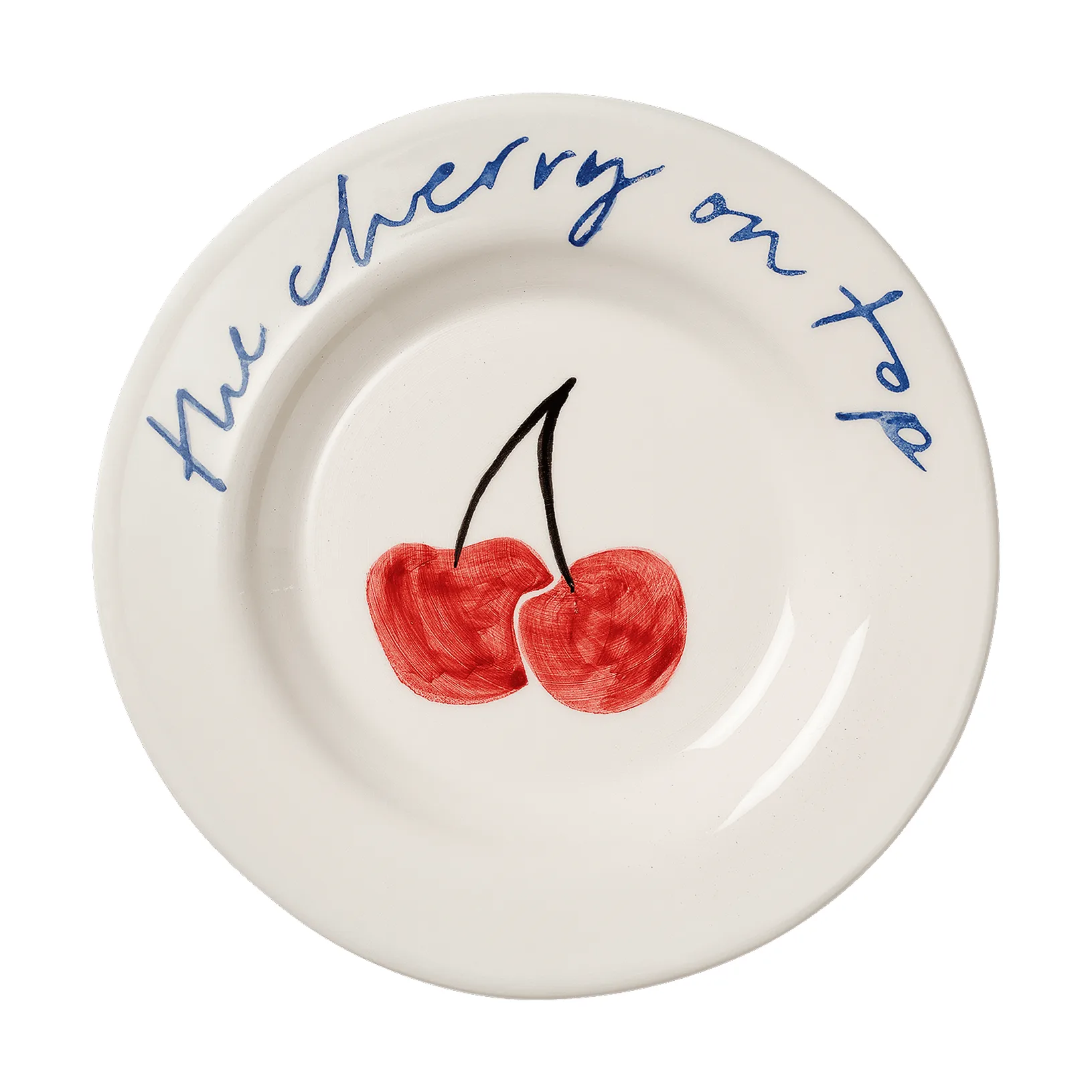 Cherry talerz do tapas, Red, 15 cm Pick a Poppy