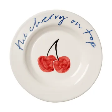 Cherry talerz do tapas - Red, 15 cm - Pick a Poppy
