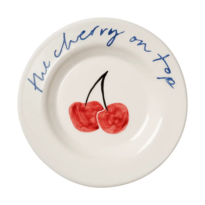 Cherry talerz do tapas - Red, 15 cm - Pick a Poppy