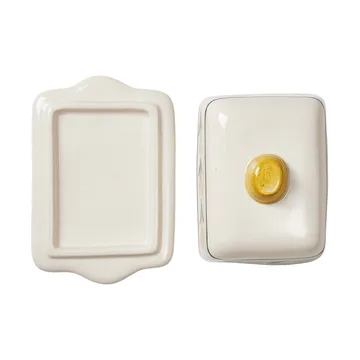 Cottage Flower maselniczka - Yellow, 17x11,5 cm - Pick a Poppy