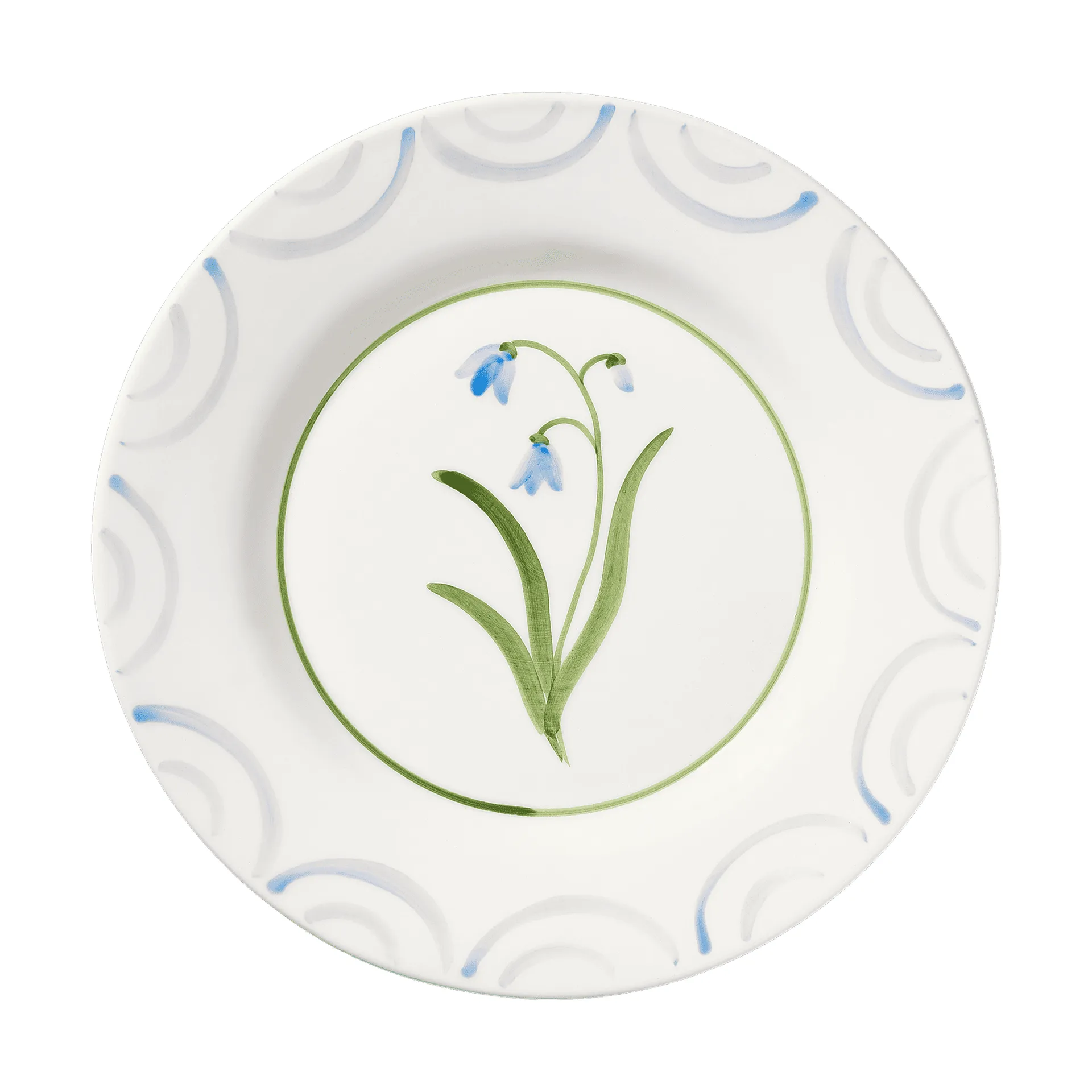 Cottage Flower talerz, Light Blue, 28 cm Pick a Poppy