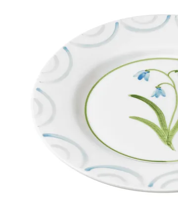 Cottage Flower talerz - Light Blue, 28 cm - Pick a Poppy