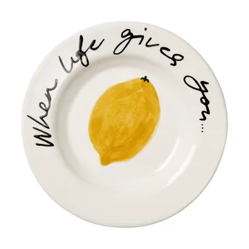 Lemon talerz do tapas - Yellow, 15 cm - Pick a Poppy