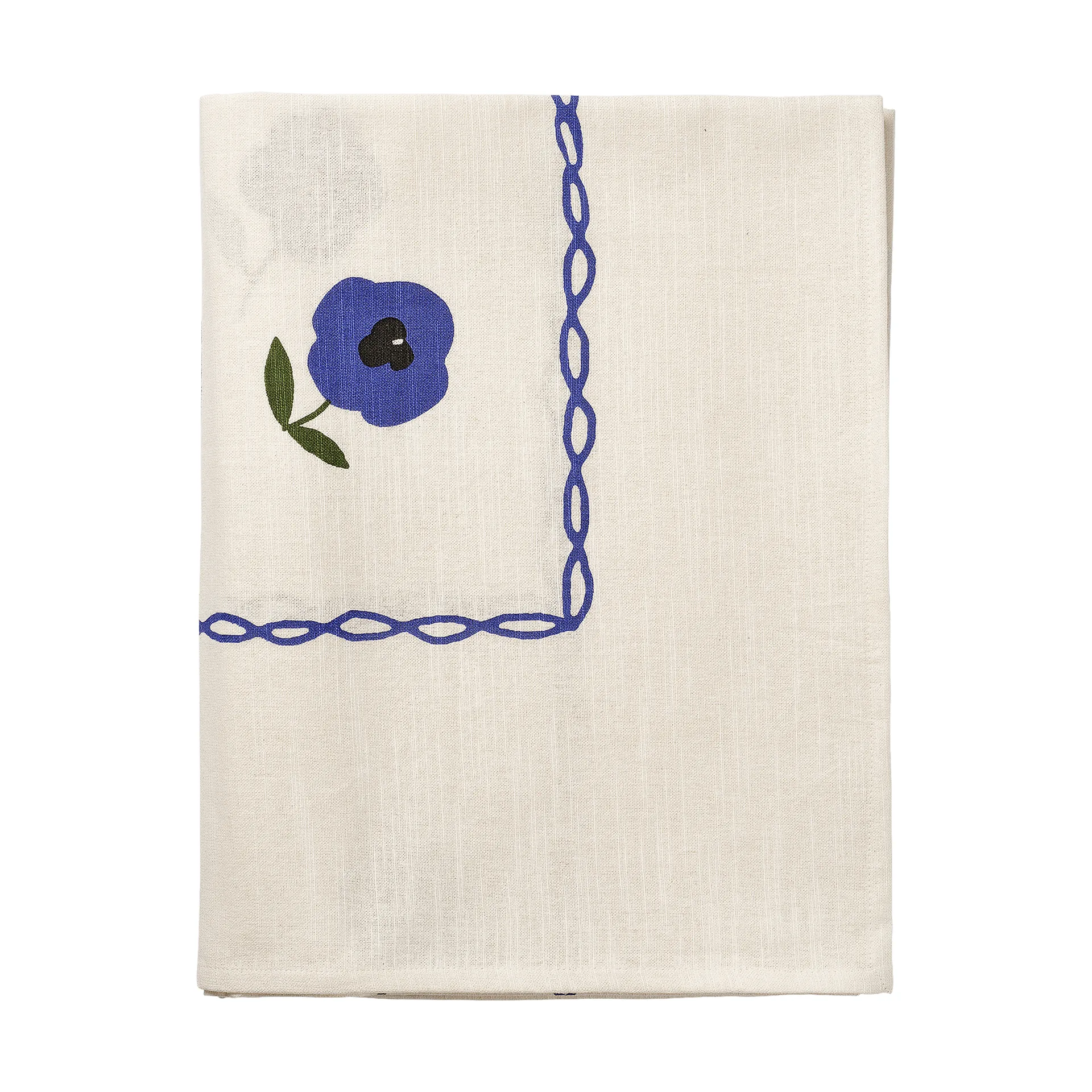 Madelen Möllard Pansy obrus, Blue 250x150 cm Pick a Poppy