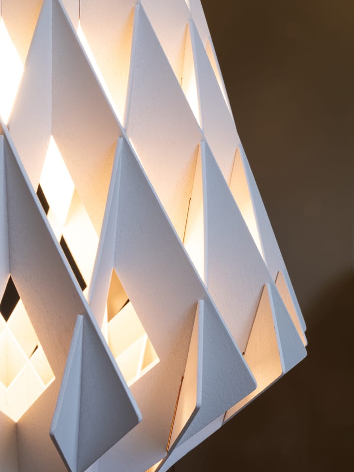 Lampa podłogowa Pilke Signature Ø28 cm, Biały Pilke