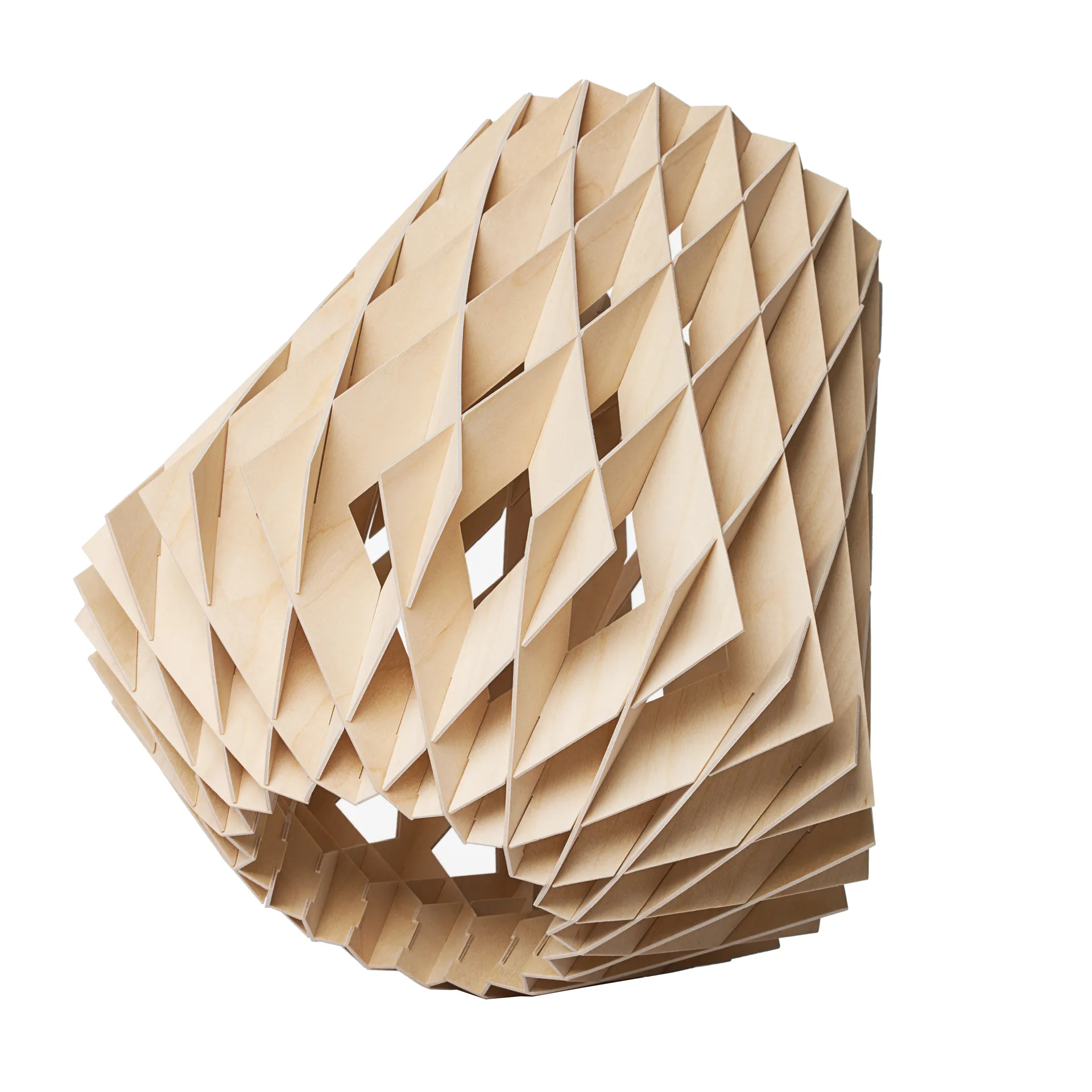 Lampa podłogowa Pilke Signature Ø64 cm, Brzoza Pilke