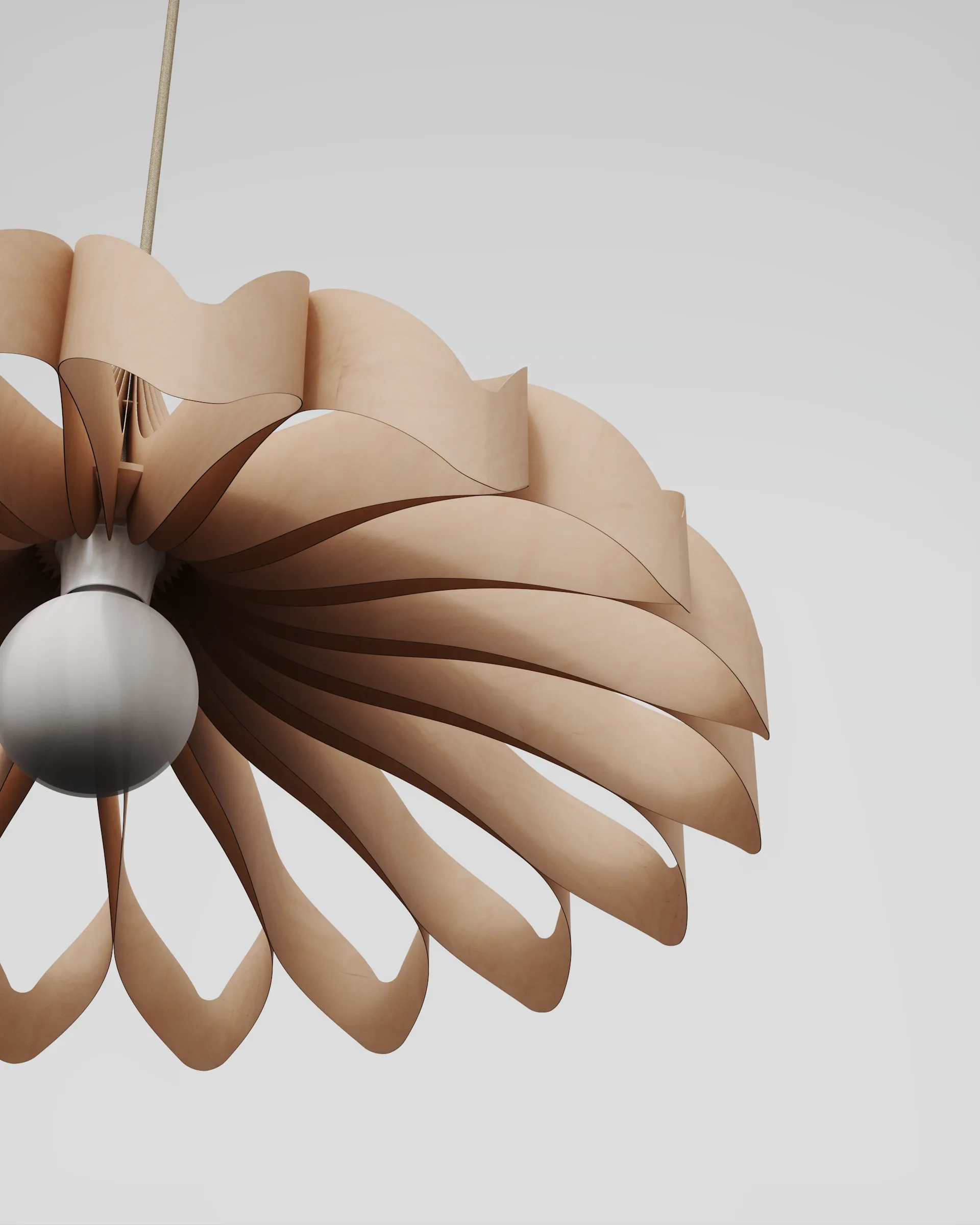 Lampa wisząca Daisy, Björk small Pilke