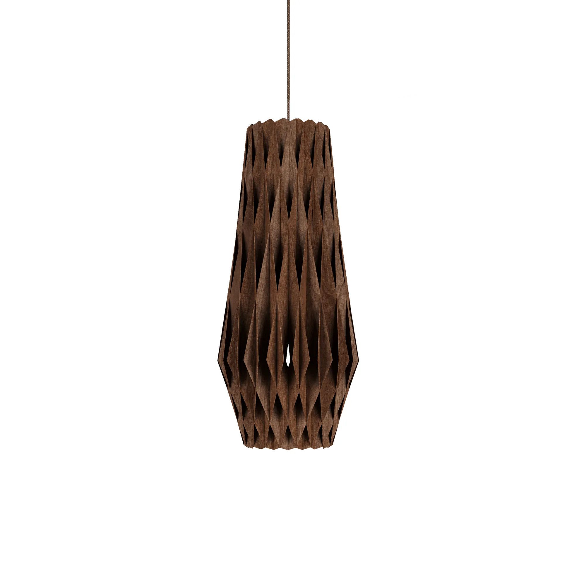 Lampa wisząca Pilke Signature 20/42 cm, Brązowy Pilke