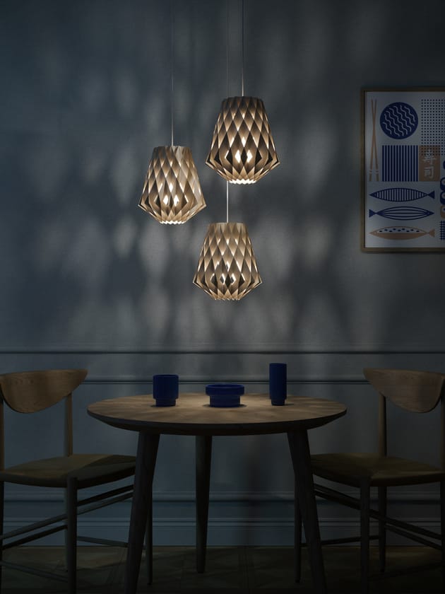 Lampa wisząca Pilke Signature Ø28 cm, Brzoza Pilke