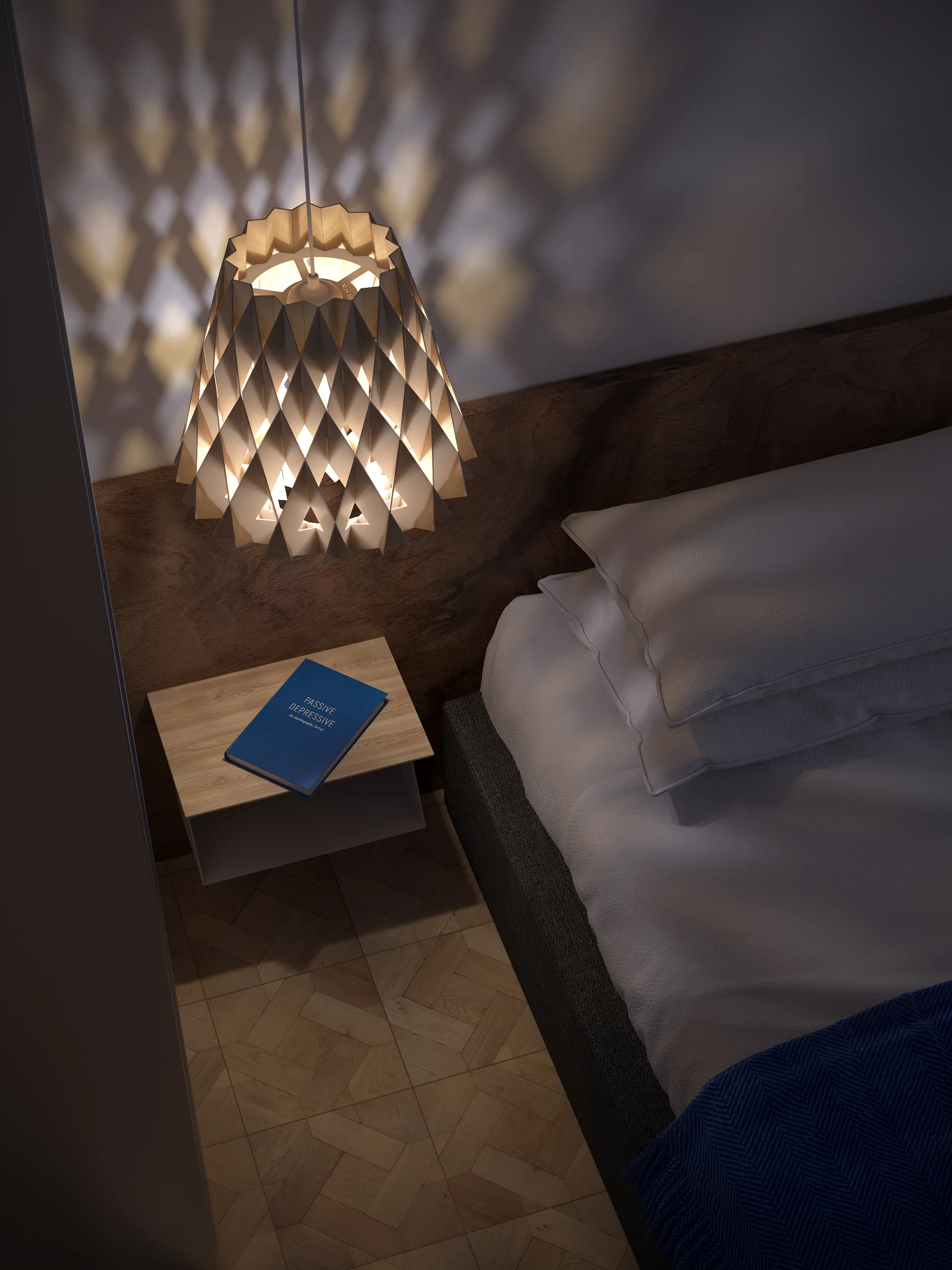 Lampa wisząca Pilke Signature Ø36 cm, Brzoza Pilke