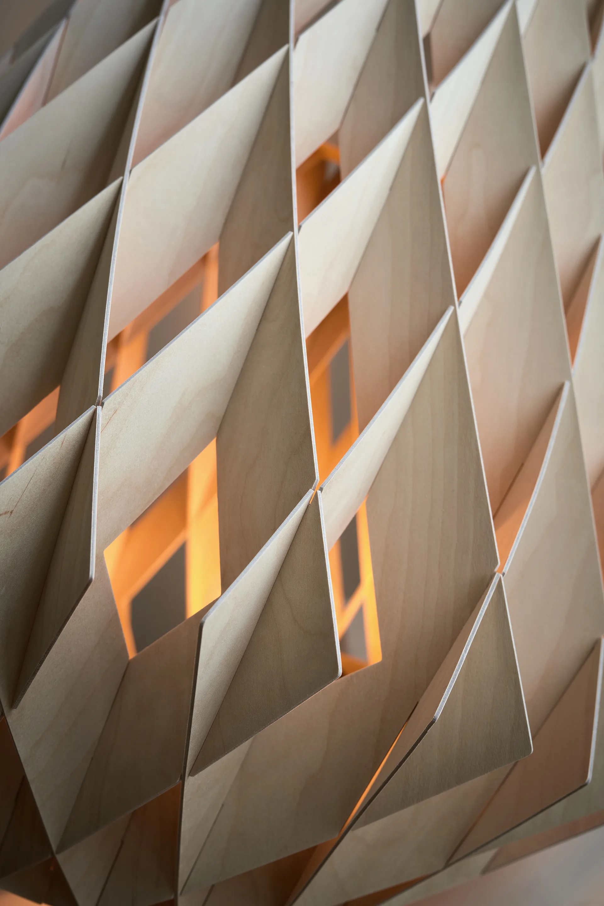 Lampa wisząca Pilke Signature Ø50 cm, Brzoza Pilke