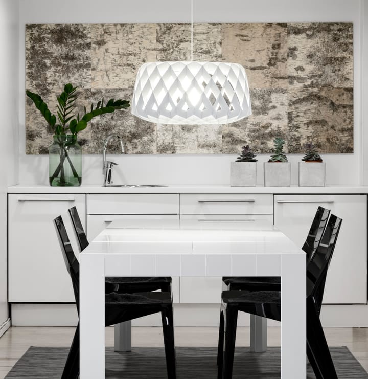 Lampa wisząca Pilke Signature Ø60 cm, Biały Pilke