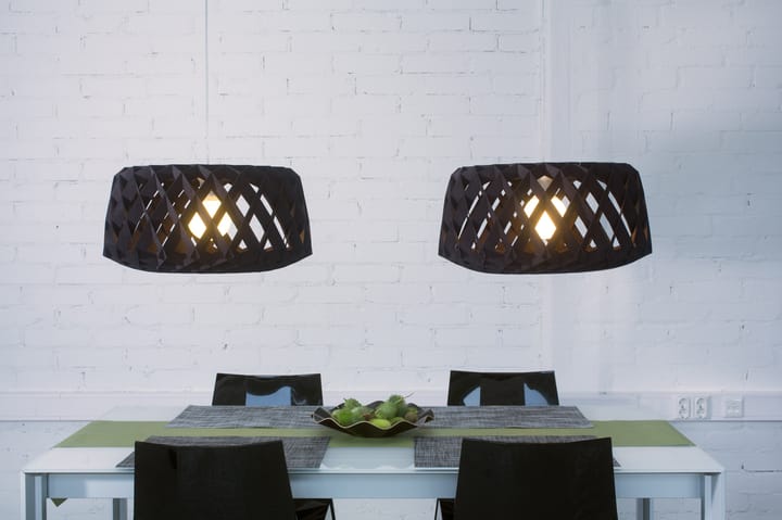Lampa wisząca Pilke Signature Ø60 cm, Czarny Pilke