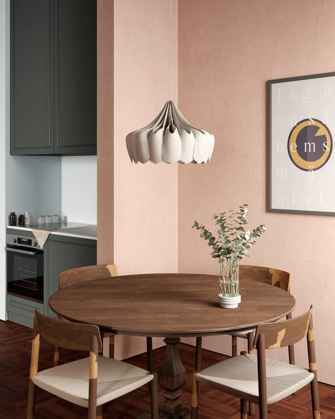 Lampa wisząca Pioni S Ø38 cm, Biały Pilke