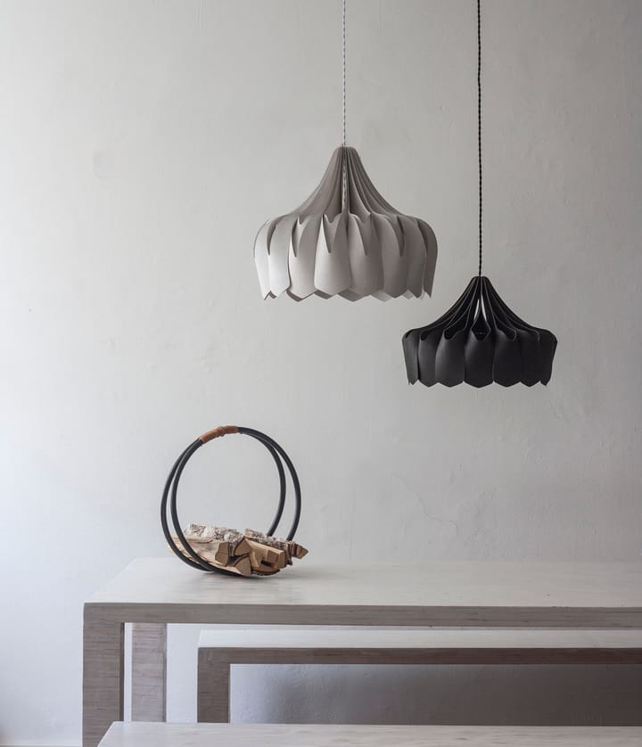 Lampa wisząca Pioni S Ø38 cm, Czarny Pilke