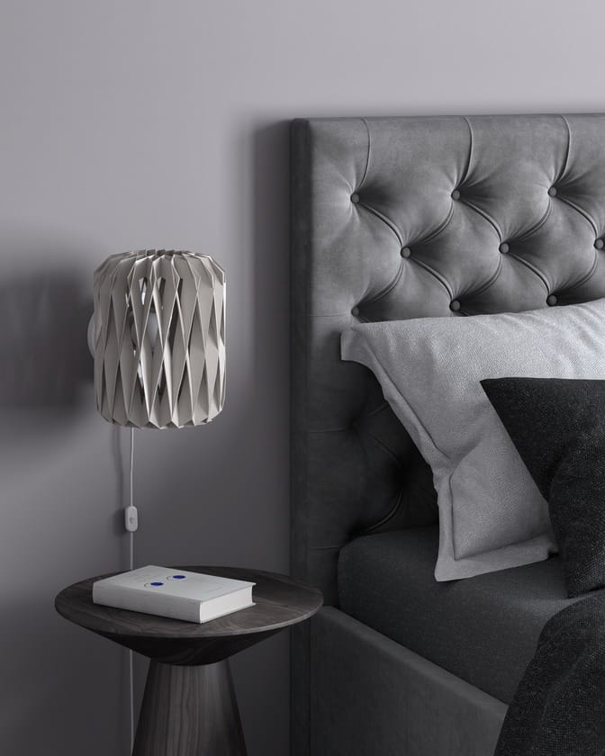 Pilke Signature lampa ścienna Ø18 cm, Biały Pilke