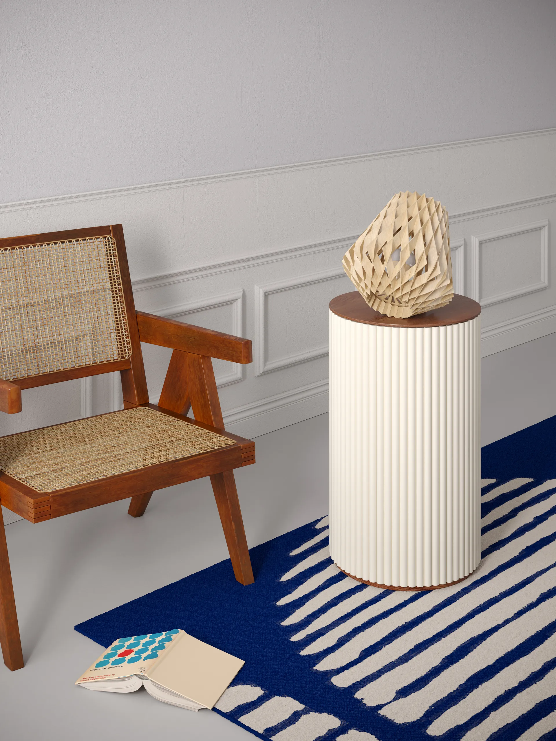 Pilke Signature lampa stołowa Ø28 cm, Brzoza Pilke