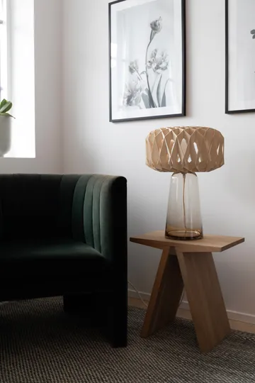 Signature 35 lampa stołowa - Amber-brzoza, Ø36,5×53 cm - Pilke