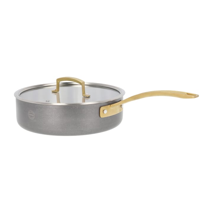 Głęboka patelnia Durance z przykrywką Ø24 cm, Stal nierdzewna Pillivuyt