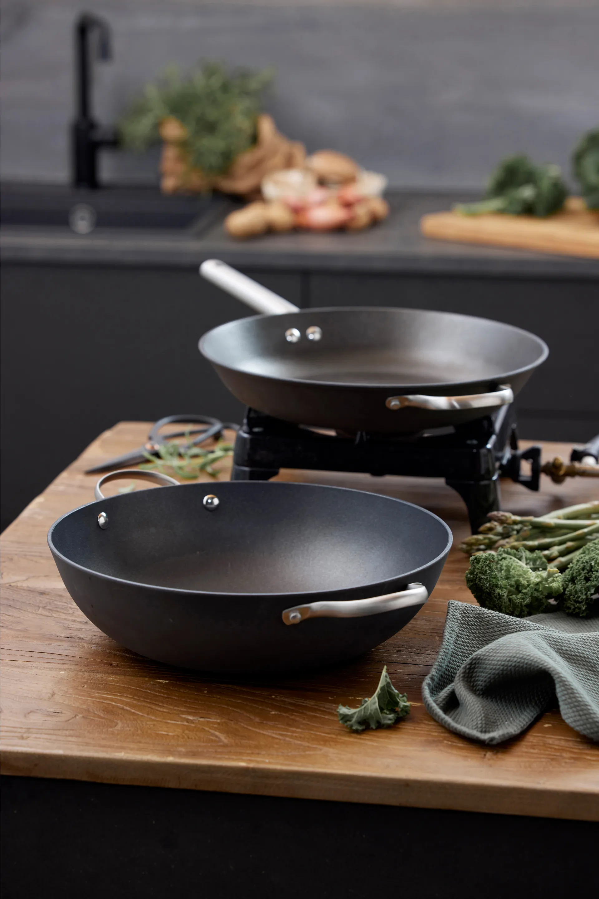 Patelnia Garonne z lekkiego żeliwa, Ø32 cm Pillivuyt