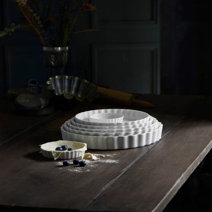 Pillivuyt forma na ciasto okrągła biała - Ø 25 cm - Pillivuyt