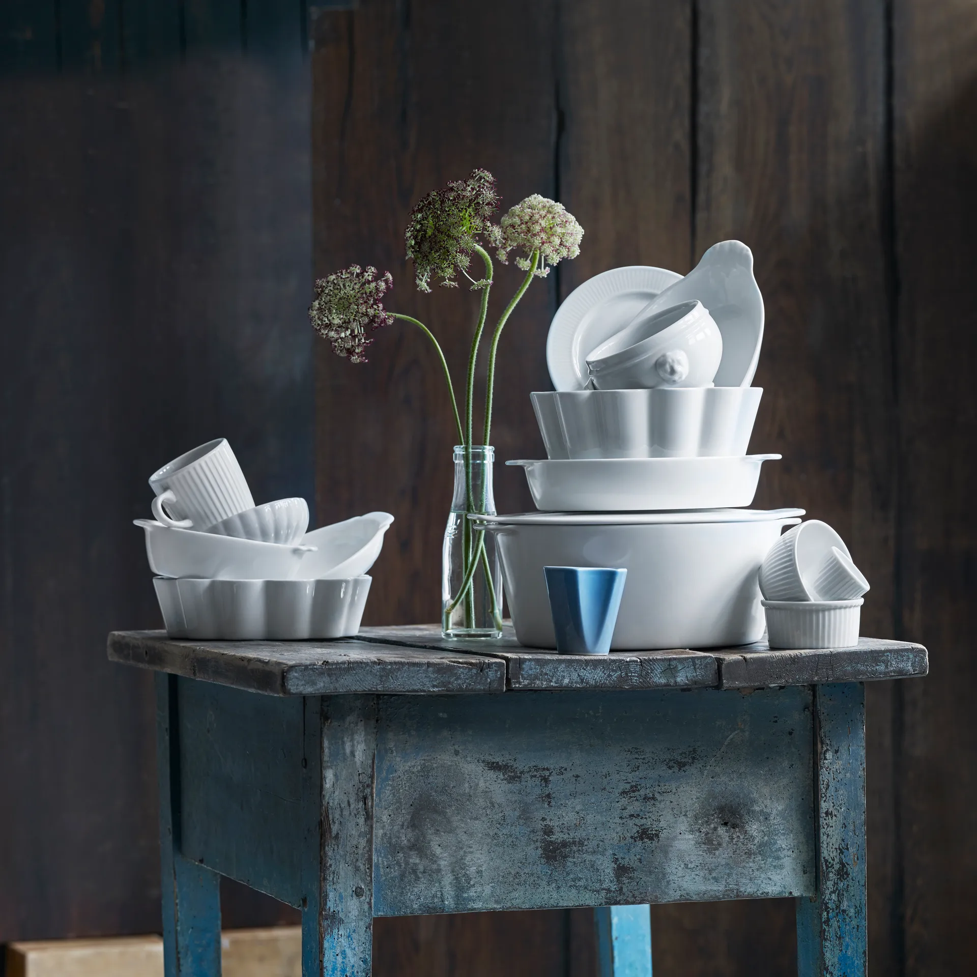 Pillivuyt talerz do serwowania owalny biały, 28x16 cm Pillivuyt