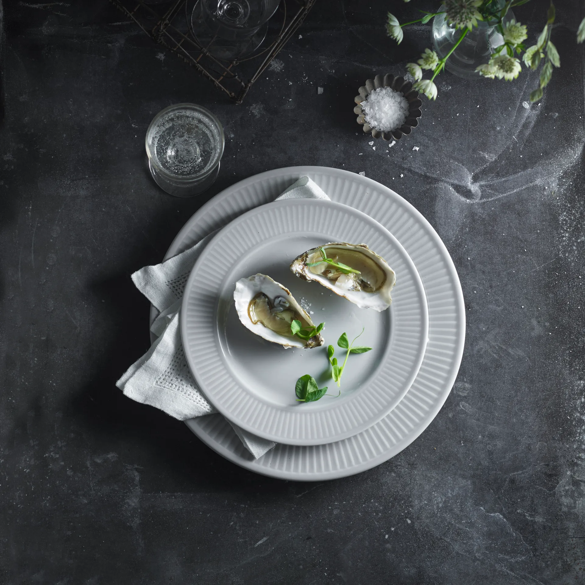 Talerz Plissé Ø 22 cm, Biały Pillivuyt