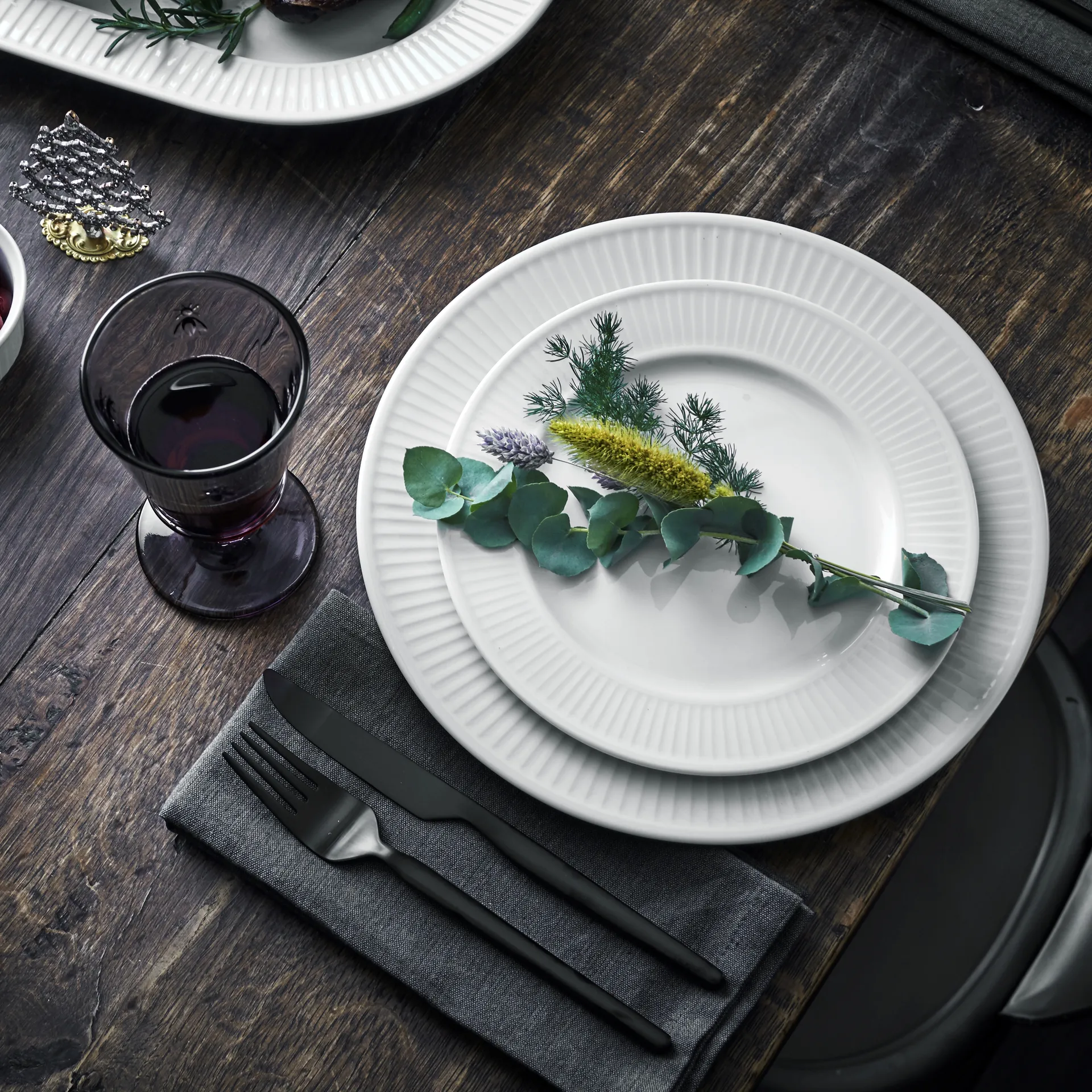 Talerz Plissé Ø 24 cm, Biały Pillivuyt