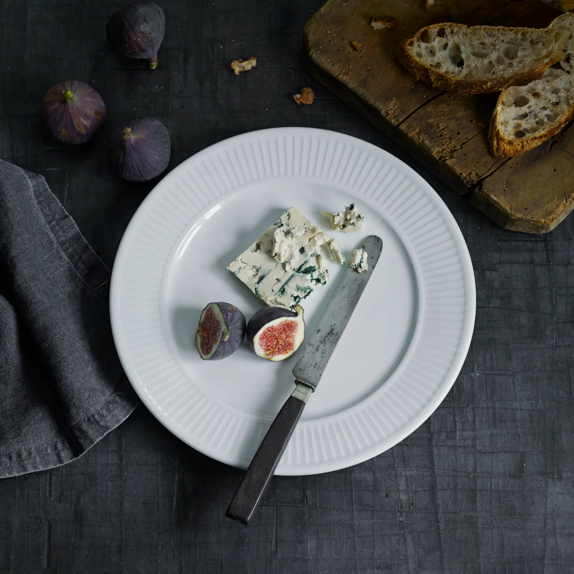 Talerz Plissé Ø 26 cm, Biały Pillivuyt